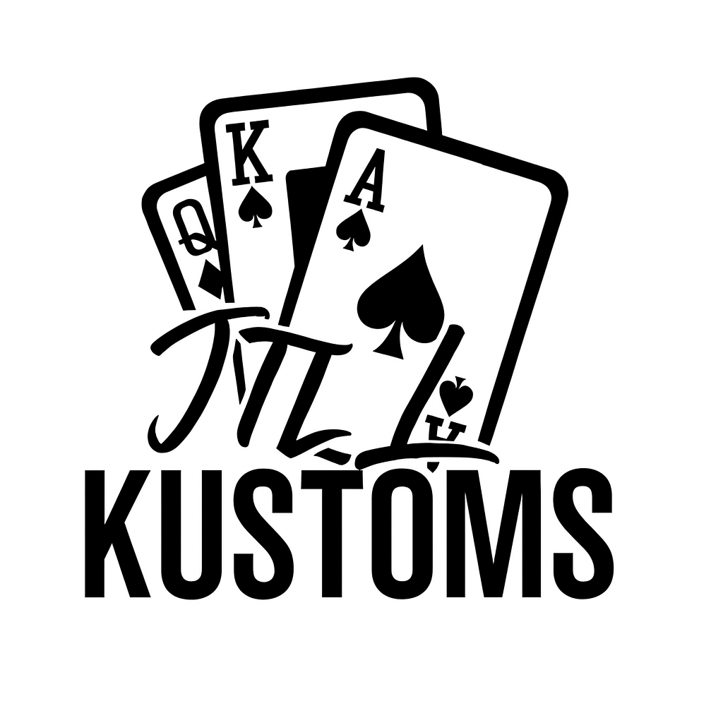 JTL KUSTOMS Cards Decal 10x10