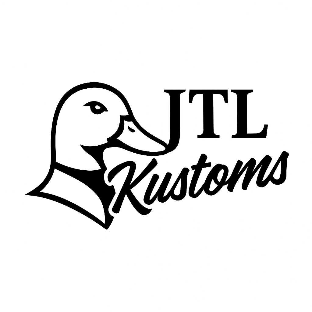 JTL KUSTOMS 10x10 Duck Head Decal