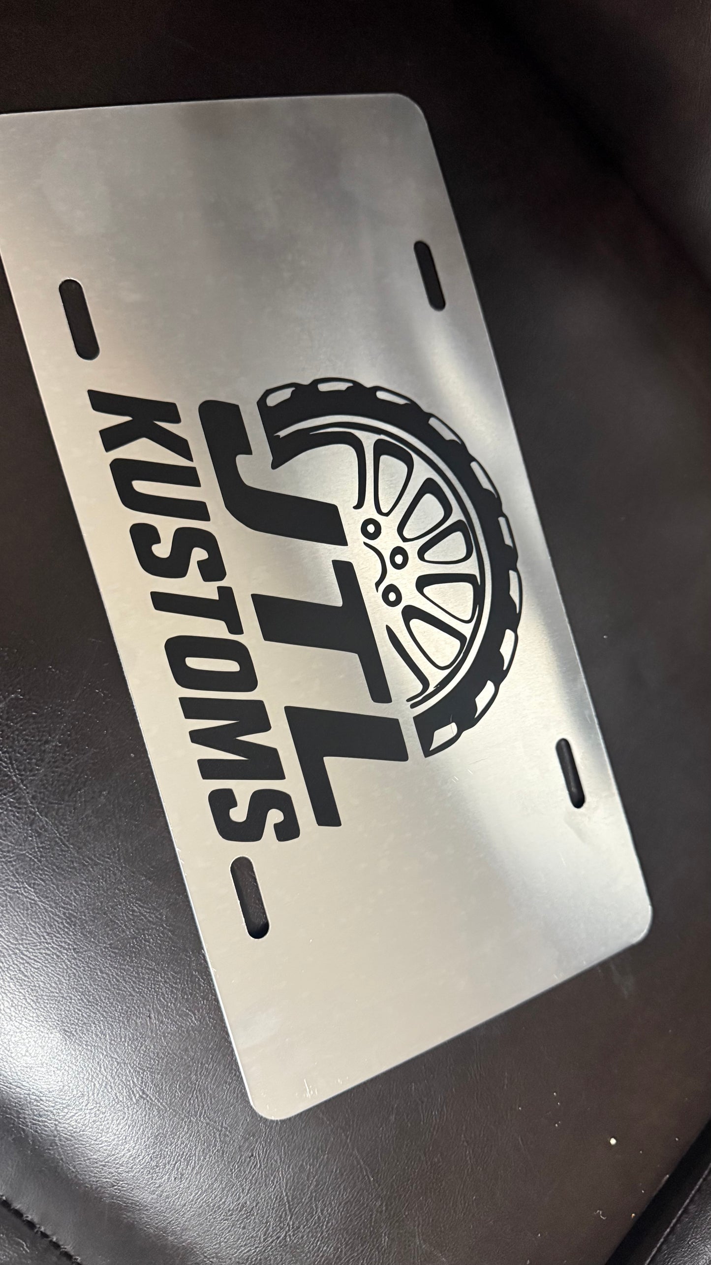 JTL KUSTOMS LICENSE PLATE