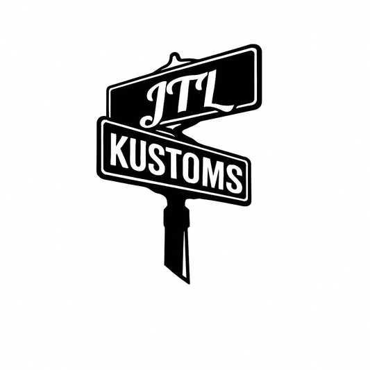 JTL KUSTOMS Road Sign decal 10x10