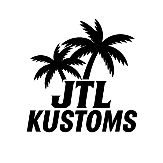 JTL KUSTOMS “Palm Trees” Decal 10x10